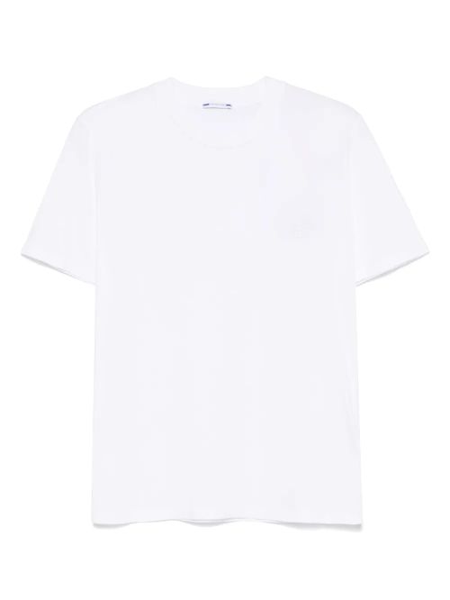 Rubberised-Logo T-Shirt — White