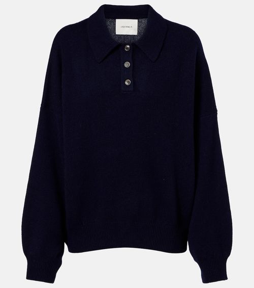 Etta cashmere polo sweater