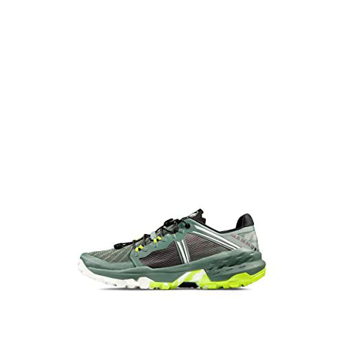 Mammut Men's Sertig TR Low Trail Running Shoe Dark Jade-White US 10.5