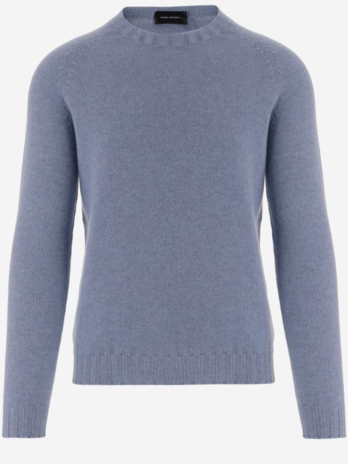Cashmere Sweater — Blue