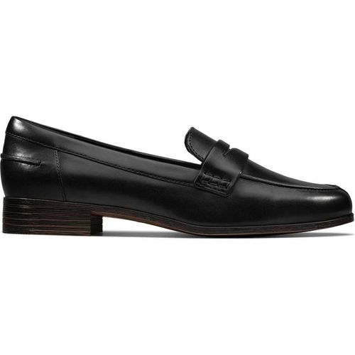 Clarks Hamble Loafer Black Leather Loafers,slip On