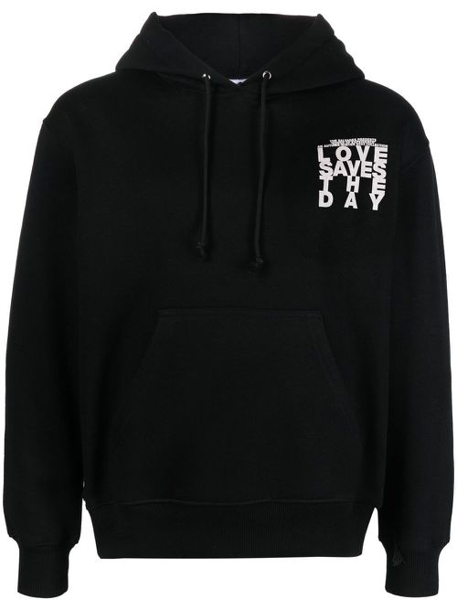 The Salvages photograph-print pullover hoodie - Black