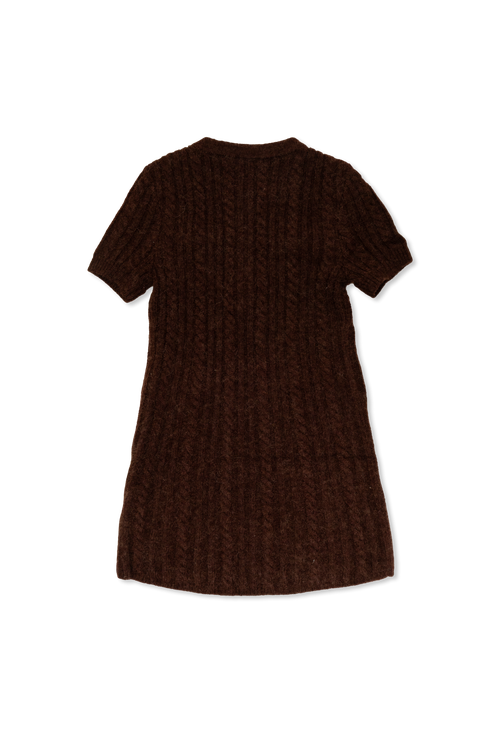 Dress With Pockets, Unisex, Brown