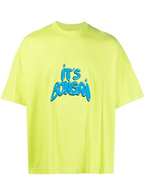 Logo-print T-shirt - Green