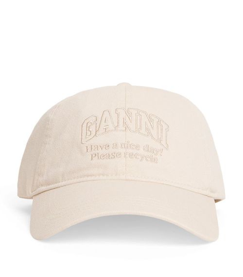 가니 여성 Embroidered-Logo Baseball Cap