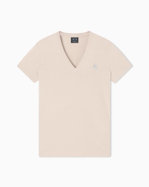 Regular Fit T-shirt in Cotton Jersey