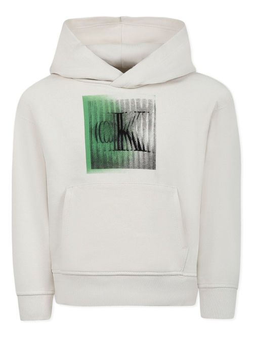 Cotton hoodie - White