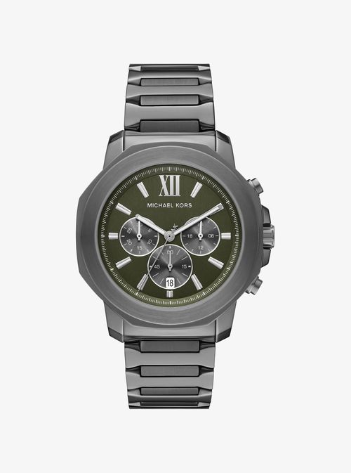 Oversized Prescott Gunmetal Watch