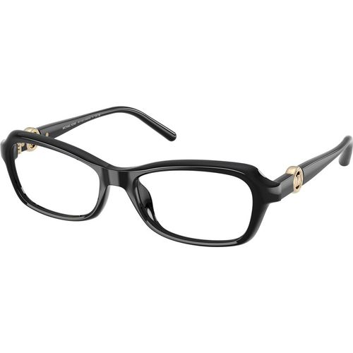 Michael Kors Mujer Michael Kors MK4182U HAKONE 3005 Monturas ópticas Inyectado Negro Transparente Redonda Norma