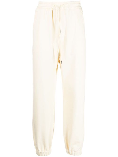 Drawstring track pants - Yellow