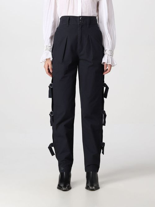 Pants Woman color Blue