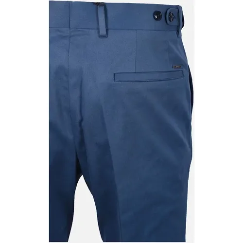 Men's Boss c-genius Cotton Chino Medium Blue - Size: 32