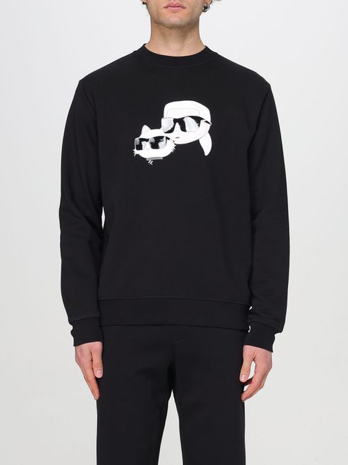 Sweatshirt KARL LAGERFELD Men color Black