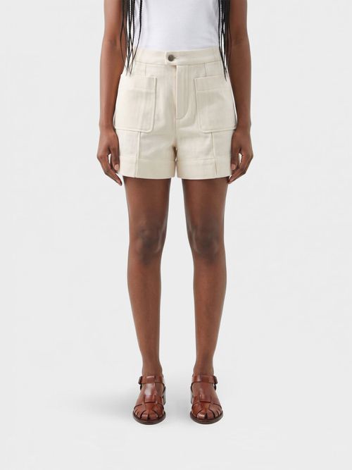Shorts Woman color Cream