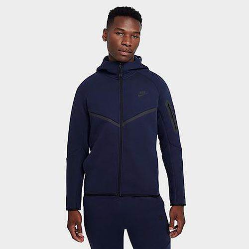 Men's Tech Fleece Windrunner Full-Zip Hoodie in Obsidian/Black