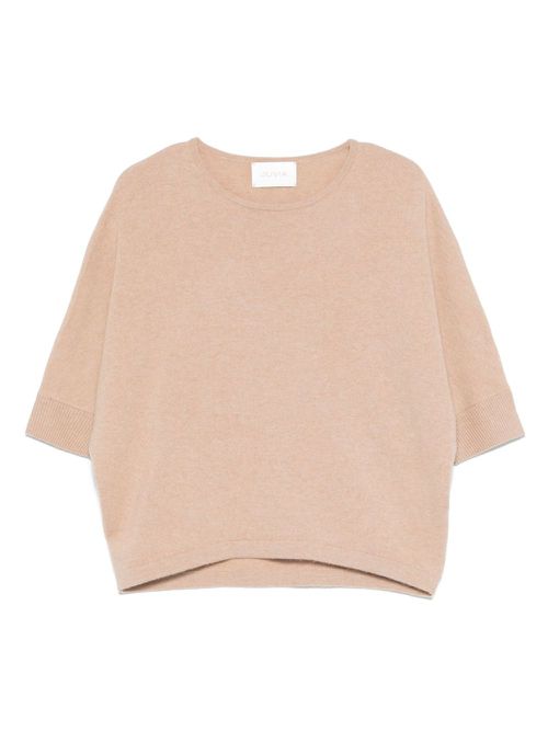 Merino-cashmere sweater - Neutrals