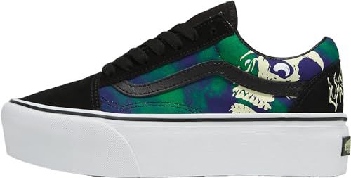 Vans - Unisex Old Skool Shoes, Color WallFlower Floral Bitter Chocolate
