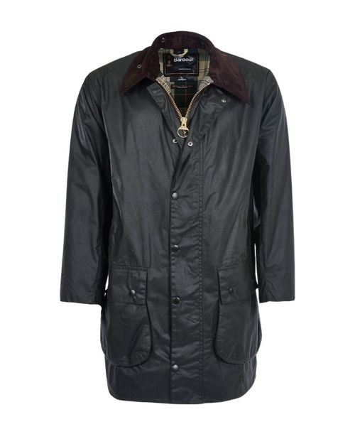 Border waxed lightweight jacket