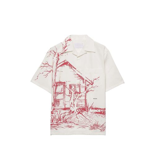 Printed Bowling Shirt