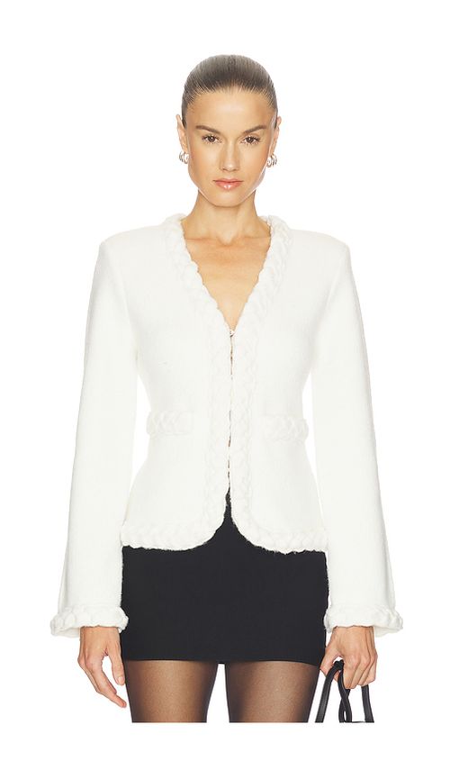 MAJORELLE CARDIGAN KIELLA in Ivory. Größe XS. Also in XXS, S, M