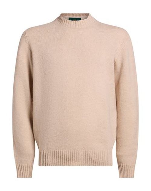 Man Sweater Beige Size 44 Wool