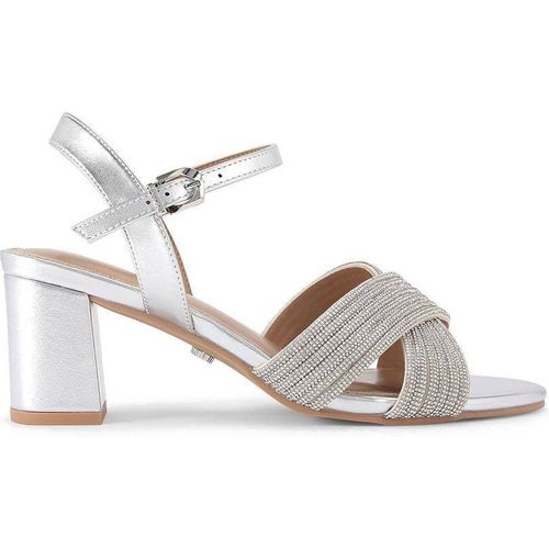 Carvela Women's 'Divine Block Wf' Sandals in Silver