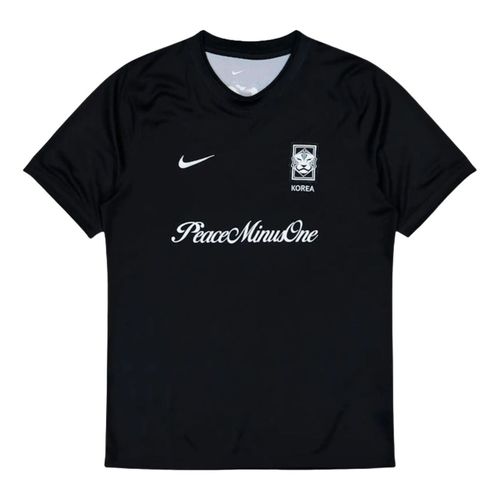 X PEACEMINUSONE Korea KFA Academy Pro T-Shirt Asia Sizing 'Black'