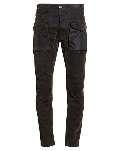 Man Jeans Military green Size 30 Cotton, Viscose, Elastane
