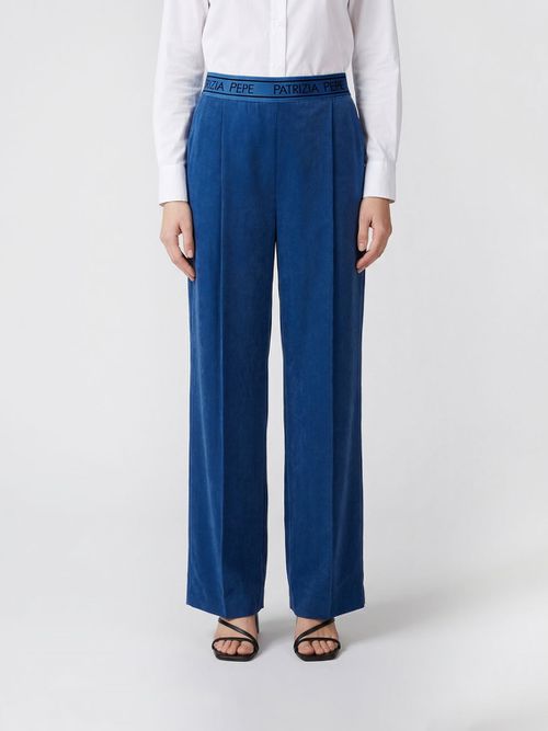 Pants Woman color Blue