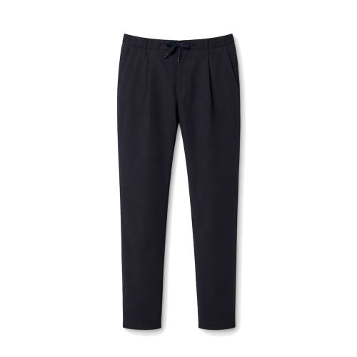 Virgin Wool Jogger — Black
