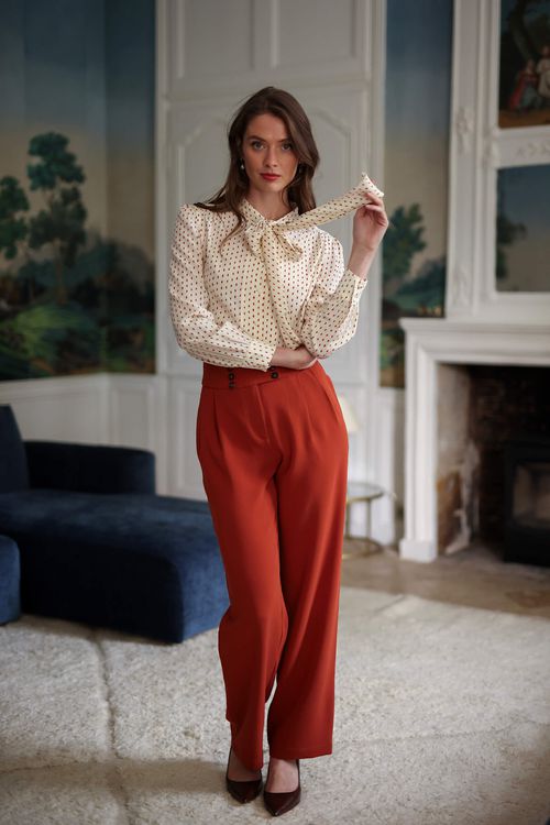 Rust Long Trousers Madison
