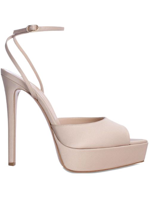 150mm Loulou platform stiletto pumps - Neutrals