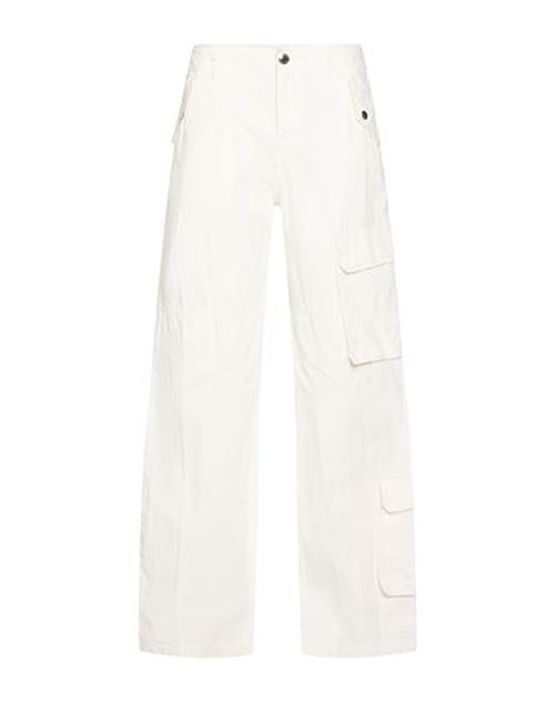 Woman Pants White Size 2 Cotton