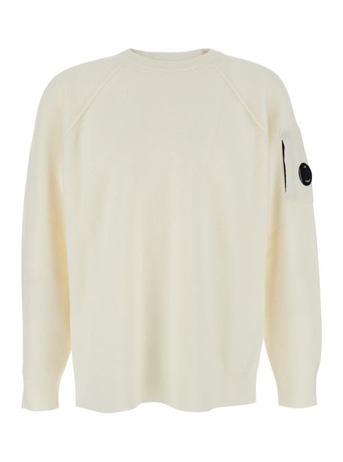 C. P. Company Knitwear Crew Neck In Lambswool Grs