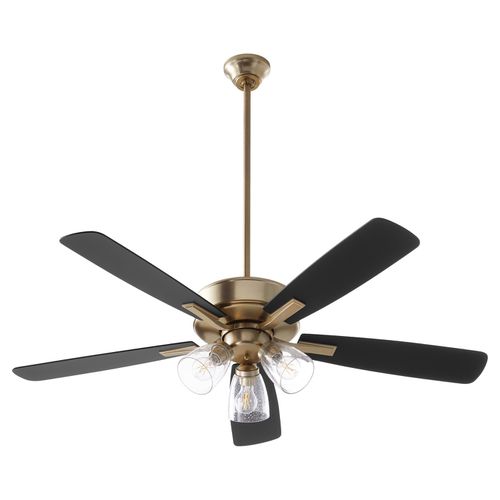 Aged Brass 52"Ceiling Fan from the Ovation Collection