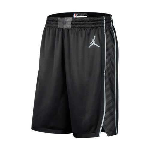 Men's Black Brooklyn Nets 2024/25 Statement Edition Performance Swingman Shorts