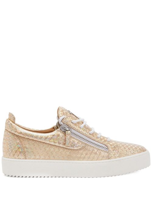Gail Kaleido metallic sneakers - Gold