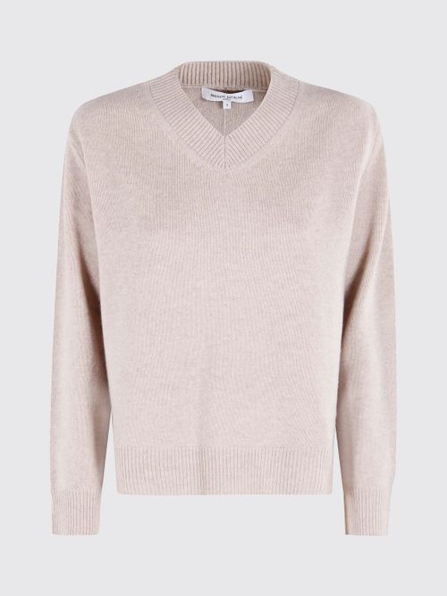 Sweater MAISON KITSUNÉ Woman color Beige