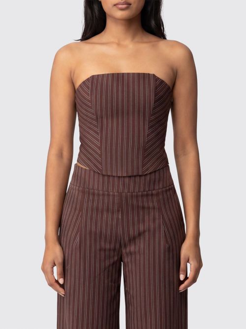Top Woman color Brown