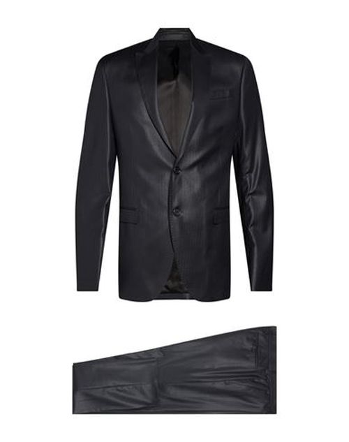 Man Suit Midnight blue Size 36 Polychloride, Wool, Elastane