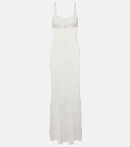 Robe Maille Oranger ribbed-knit maxi dress