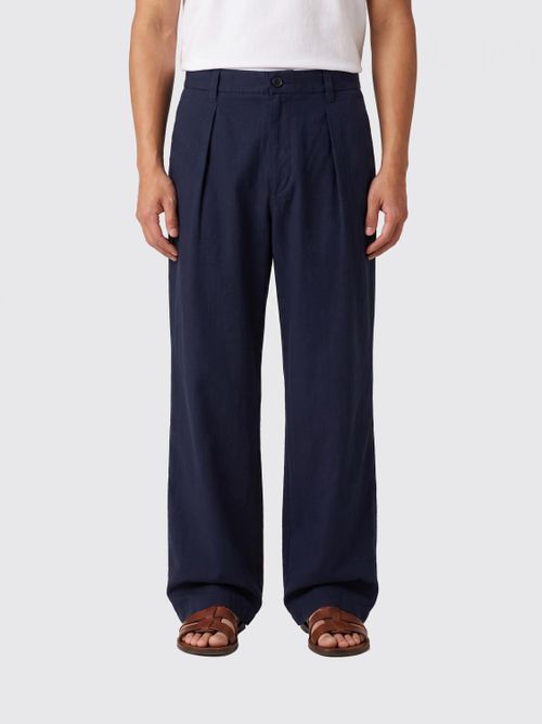 Pants Men color Blue