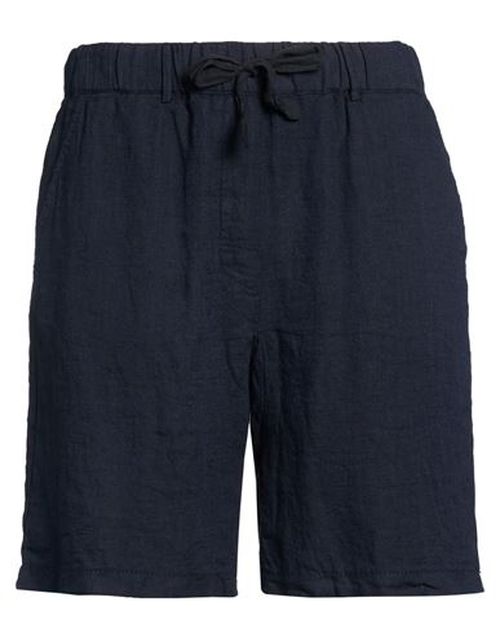 Woman Shorts & Bermuda Shorts Midnight blue Size 3 Linen, Viscose, Polyamide