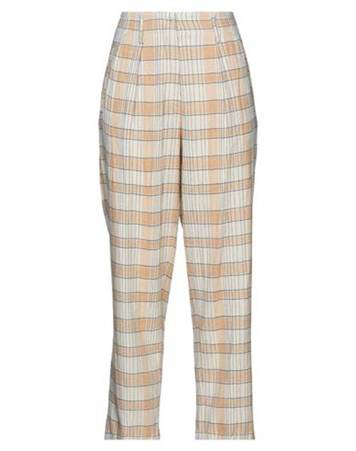 Forte_forte Woman Pants Sand Size 2 Viscose, Virgin Wool