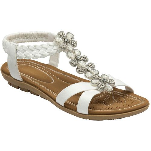 'Cassia' Flat Slip-On Sandals