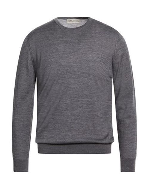 Man Sweater Grey Size 44 Merino Wool