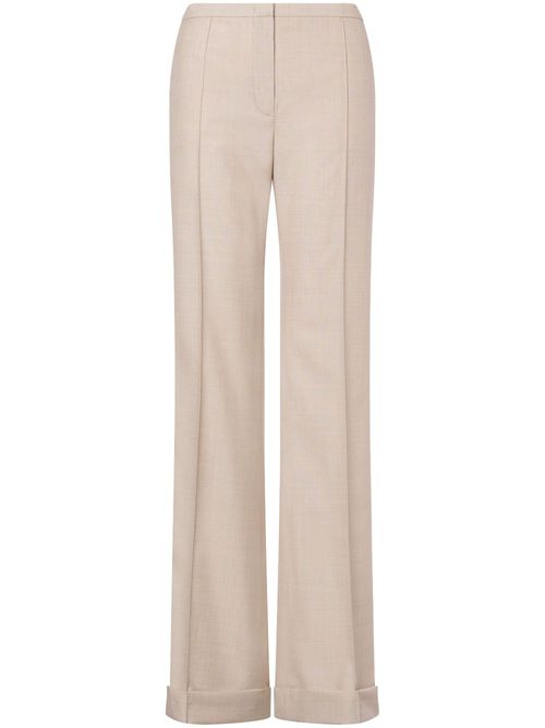 Pintucked trousers - Neutrals