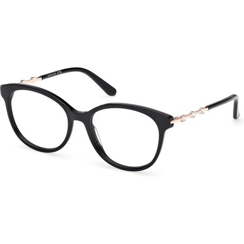 Guess by Marciano Mujer Guess by Marciano GM50046 001 Monturas ópticas Acetato Negro Redonda Norma