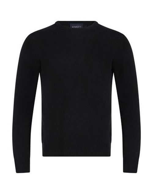 Man Sweater Black Size S Wool, Nylon