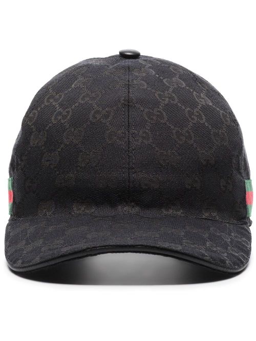 GG Supreme Web baseball cap - Black
